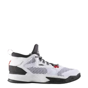 Adidas D Lillard 2.0 Primeknit Basketball Boots/Shoes - White/Black/Red