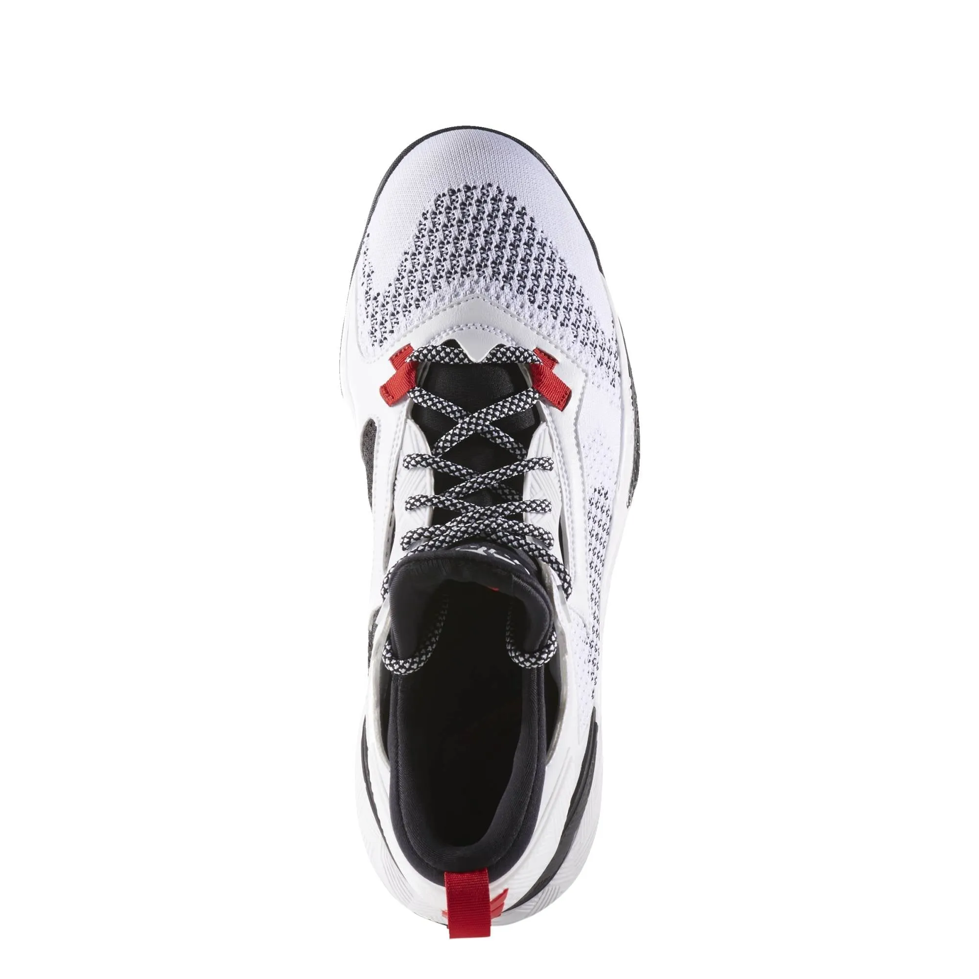 Adidas D Lillard 2.0 Primeknit Basketball Boots/Shoes - White/Black/Red