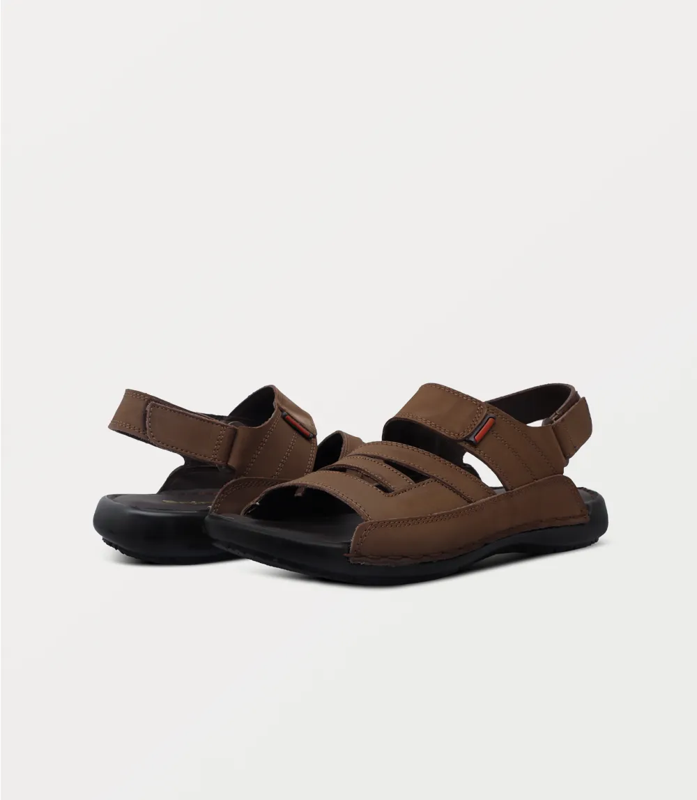 BM6829-BROWN-Men Sandals