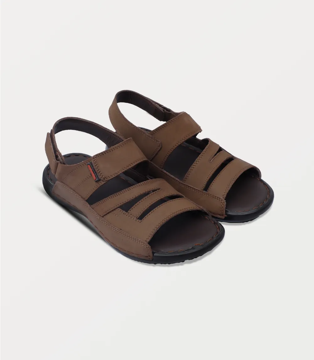BM6829-BROWN-Men Sandals