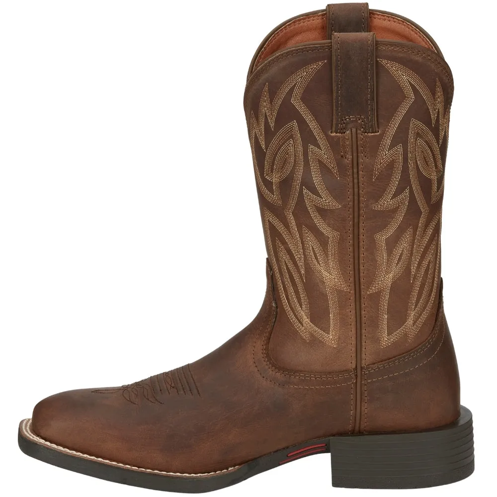 Canter 11 Inch Water Buffalo Square Toe Cowboy Boots