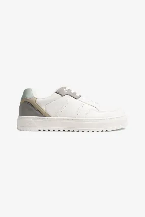 Classic Sneaker - Hvit/Grå/Grønn