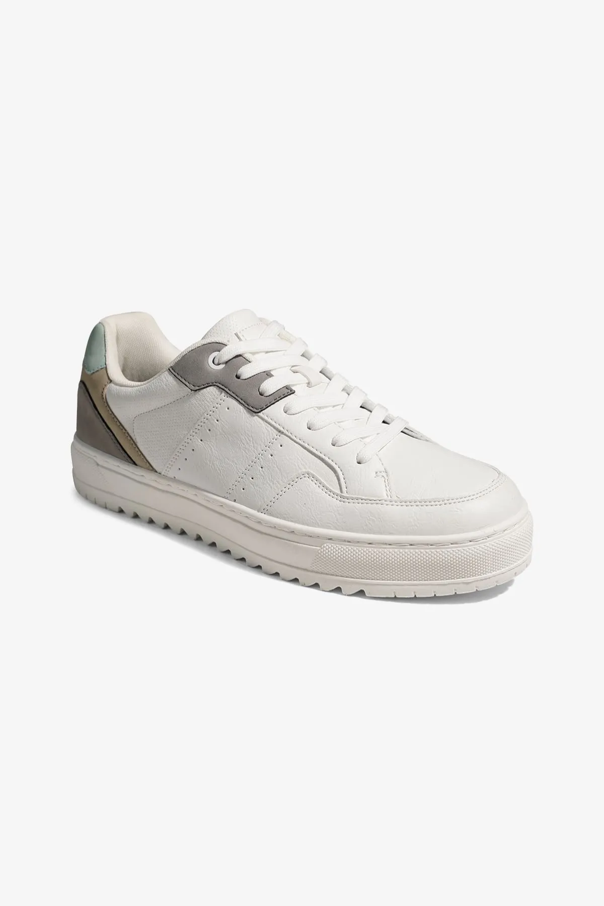 Classic Sneaker - Hvit/Grå/Grønn