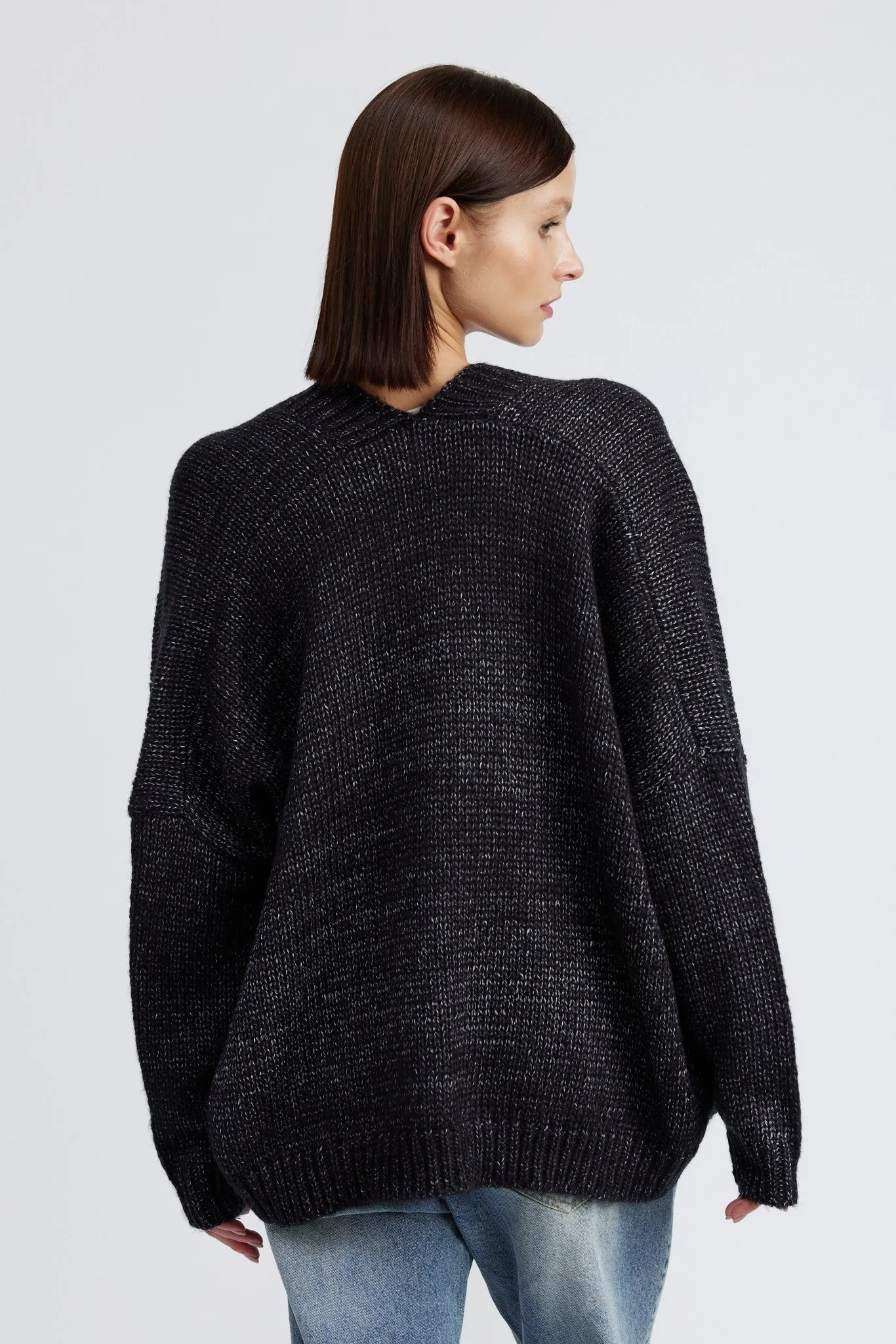 Cozy Oversized Knit Cardigan