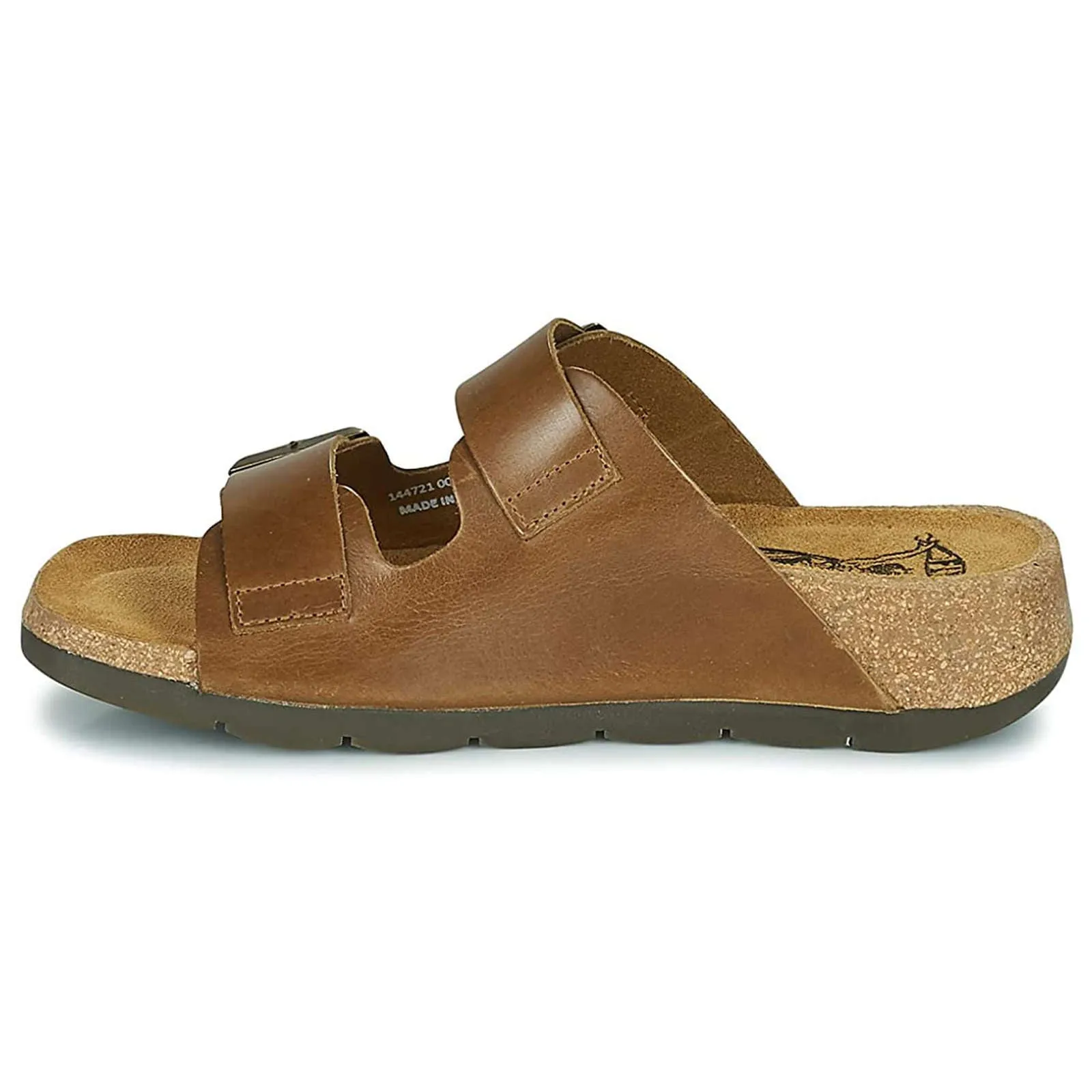 Fly London Caja721Fly Leather Women's Slide Sandals
