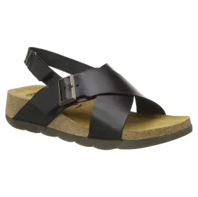 Fly London Chlo852Fly Leather Women's Crossover Ankle Strap Sandals