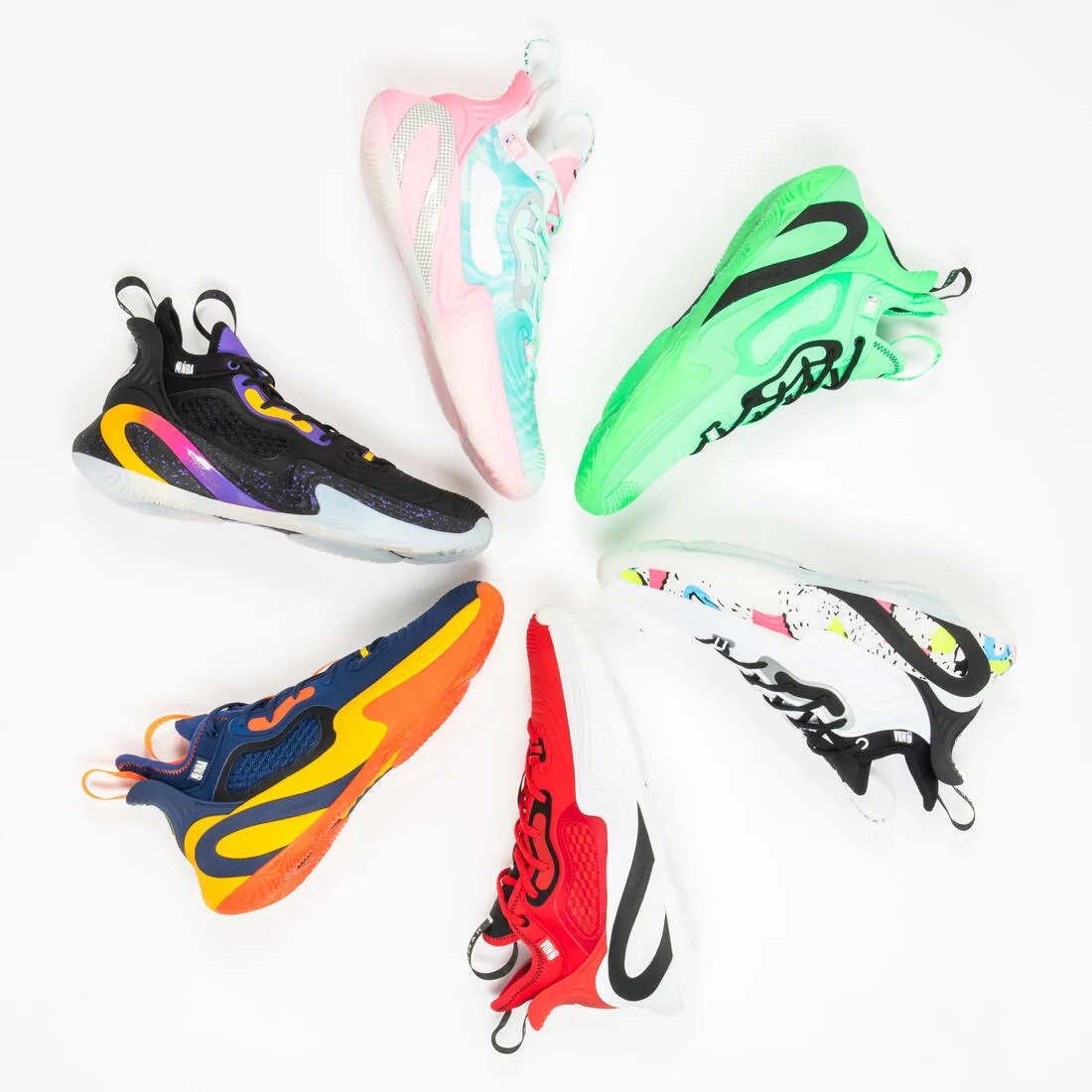 Men's/Women's Basketball Shoes SE900 - Purple/NBA Los Angeles Lakers