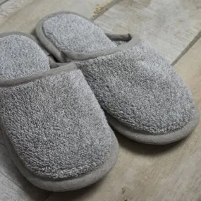Pure Linen Terry Slippers