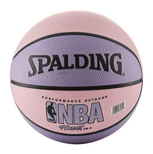 Spalding NBA Street Basketball - Pink & Purple  - Intermediate Size 6 (28.5")