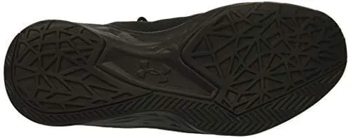 Under Armour Boys' Grade School Jet 2018 SYN Basketball Shoe, (002)/Black, 5.5