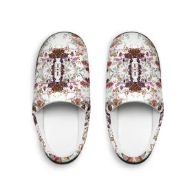 Women's Indoor Slippers - Blooms Light Botanicals Collection (Kaleidoscope)