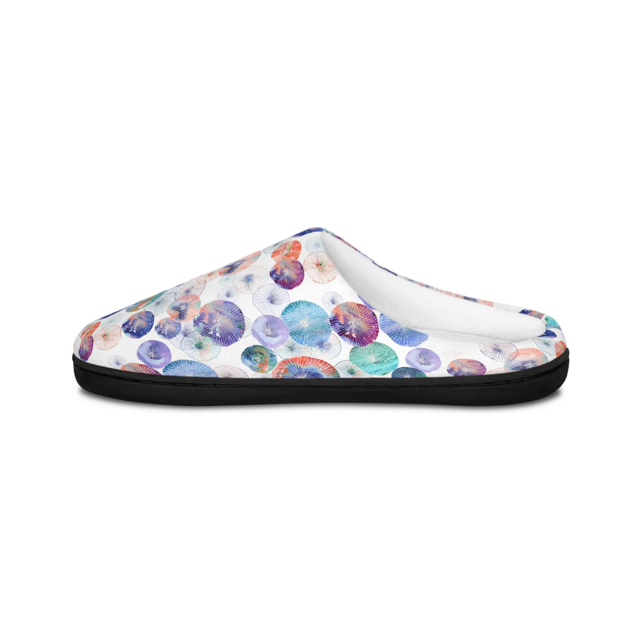 Women's Indoor Slippers - Seascape Light Botanicals Collection