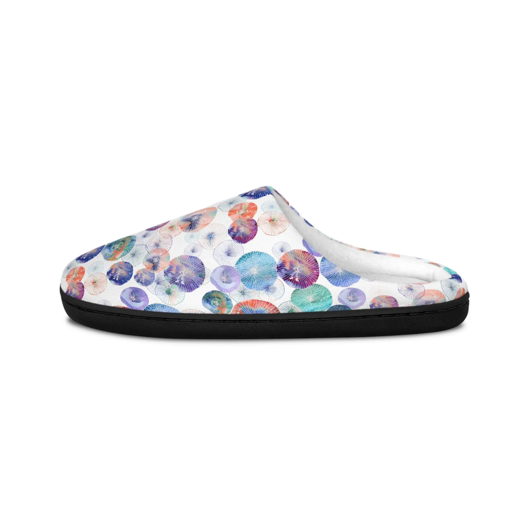 Women's Indoor Slippers - Seascape Light Botanicals Collection